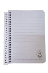 Not Defteri Bloknot Spralli 10x15 cm Çizgili 80 Yaprak 1 Adet Lisanslı Orjinal Aslan Not Defteri - 3