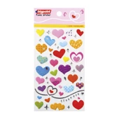 Bigpoint Sticker Karışık Kalpler 15'li Paket - 1