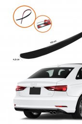 AUDİ A3 SEDAN Bagaj Üstü Spoiler Piano Black - 1