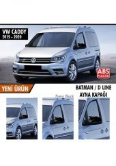 VOLKSWAGEN CADDY MK3-MK3 FL Batman Yarasa Ayna Kapağı Piano Black 2015-2020 Arası - 1