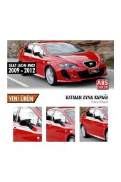 SEAT LEON MK2 Batman Yarasa Ayna Kapağı Piano Black 2009-2012 Arası Uyumlu - 1