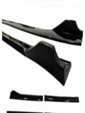 Universal Renkli Marşpiyel Siyah 8 Parça ABS - 1