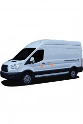Ford Transit Van Kapı Kolu 4 Kapı 9 Parça Paslanmaz Çelik 2014 > - 1