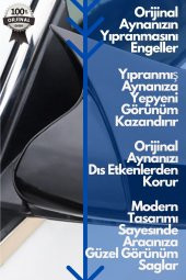 Opel Astra J Batman Ayna Kapağı 2009-2015 Jet Black - 3
