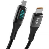 LinkTech LİNKTECHK680 Safe Dijital Göstergeli Usb-C/type-C 100W Şarj Kablosu - 2