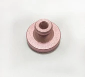 Mührü Mumu Damga 30mm Yuvarlak Boş Alüminyum Rose Gold Eloksal Kafa thumbnail 5