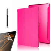Gpack Huawei T3 10 inç Kılıf Smart Cover Kapaklı Standlı Uyku Modlu sm1  Nano  Kalem - 11