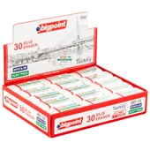 Bigpoint Dust-Free Silgi Beyaz - Orta Boy 30'lu Kutu - 2