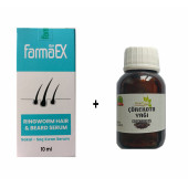 My Farmaex Saç Sakal Kıran Serum +Çörekotu Yağı Avantajlı Set - 1