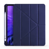 Gpack Apple iPad Air 10.9 2020 4.Nesil Kılıf Standlı Katlanabilir Pu Silikon tf1 - 4