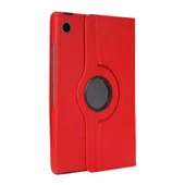 Gpack Samsung Galaxy Tab A8 10.5 SM X200 2021 Kılıf Kapaklı Standlı 360 Dönebilen Koruma dn2 - 4