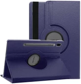 Gpack Samsung Galaxy Tab S7 Plus T970 Kılıf Kapaklı Standlı 360 Dönebilen Koruma dn2 - 3