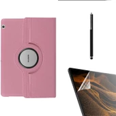 Gpack Huawei T3 10 inç Kılıf Kapaklı Standlı 360 Dönebilen Koruma dn22  Nano  Kalem - 7