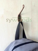 OKSİT ELBİSE ÇANTA EŞYA ASKILIK PORTMANTO DOLAP KAPI ARKASI ASKI - 2