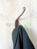 OKSİT ELBİSE ÇANTA EŞYA ASKILIK PORTMANTO DOLAP KAPI ARKASI ASKI - 6