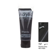 Bigpoint Akrilik Boya 75 ml Payne's Grey 797 thumbnail 1