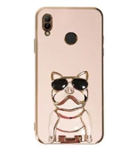 Gpack Huawei Y6 2019 Kılıf Kamera Korumalı Köpek Desenli Standlı Silikon thumbnail 8