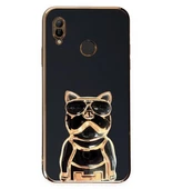 Gpack Huawei Y6 2019 Kılıf Kamera Korumalı Köpek Desenli Standlı Silikon thumbnail 1