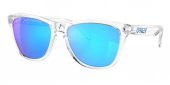 Oakley FrogSkins Güneş Gözlüğü Crystal Clear Prizm Sapphire - 6