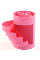 Ops Masa Üstü Organizer Kalemlik Pastel Pembe Masaüstü Organizer - 1