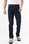 Erkek Regular Fit Jean Pantolon Lacivert - 6