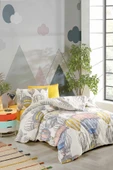 Tabu Home Çarşafı Lastikli Kapadokya Balon Çift Kişilik Nevresim Takımı - 2