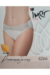 İmer Kadın Modal Dantelli Bralet Slip 4266 - 2