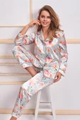 Nurteks 5654 Saten Pijama Takımı - 1