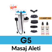 İTHAL G5 Masaj Yeni Model Bölgesel Zayıflama Ve Selülit Cihazı 1950 Devir + 2 Adet G5 Yağı - 1