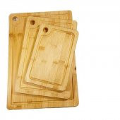 Rossel Premium 3lü Bambu Kesim Panosu MİEN-375 - 2