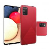 Samsung Galaxy A02S Kılıf Zore Süper Silikon Kapak  Renksiz - 6