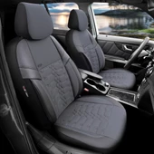 Otom Elegance Design Premium Özel Tasarım Oto Koltuk Kılıfı Füme-Füme - 2