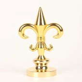 Mum Mühür Damga Kolu Döküm Metal Mühür Sapı Gold Zambak thumbnail 8