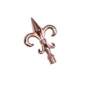 Mum Mühür Damga Kolu Döküm Metal Mühür Sapı Rose Gold Zambak thumbnail 1