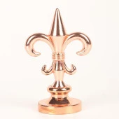 Mum Mühür Damga Kolu Döküm Metal Mühür Sapı Rose Gold Zambak thumbnail 8