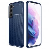 Samsung Galaxy S22 Plus Kılıf Focus Karbon Kamera Korumalı Silikon Kılıf - 1