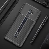 Oppo Reno 2 Kılıf Focus Karbon Kamera Korumalı Silikon Kılıf - 2