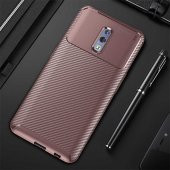 Oppo Reno Kılıf Focus Karbon Kamera Korumalı Silikon Kılıf - 3