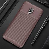 Xiaomi Redmi 8A Kılıf Focus Karbon Kamera Korumalı Silikon Kılıf - 3
