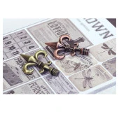 Mum Mühür Damga Kolu Döküm Metal Mühür Sapı Bronz Zambak thumbnail 10