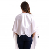 PENUAR SAÇ KESİM ÖNLÜĞÜ POLY.KUMAŞ SATEN BEYAZ - 2