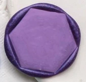 Boş Mum Mühür Pirinç Damga Kafası Petek Şekil 25x28.8mm Gold thumbnail 10