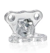 Açılı T Bağlantı Çektirme Şeffaf Plastik Köşe Birleştirme Kelebek (10 ADET) - 5