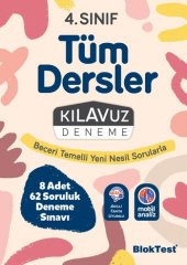Bloktest 4. Sınıf Tüm Dersler Kılavuz Deneme 2023 - 1