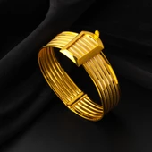 5 Sıra Klasik Rize Hasır Kelepçe Bilezik thumbnail 4