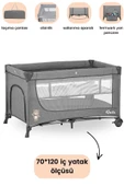 Gulz Lindo Park Yatak Oyun Parkı Bebek Beşik 70x120 Cm - 1