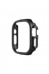 Apple Watch Ultra 49mm Uyumlu Çerçeveli Kasa Korumalı Kılıf Darbe Korumalı Sert - 1