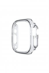 Apple Watch Ultra 49mm Uyumlu Çerçeveli Kasa Korumalı Kılıf Darbe Korumalı Sert - 1