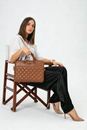 Kadın Evrak Çantası Notebook Bölmeli 8683255012299 - 9