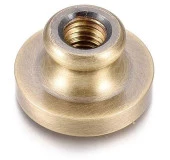 Boş Mum Mühür Bronz Damga Kafası Yuvarlak 30mm Bronz thumbnail 4